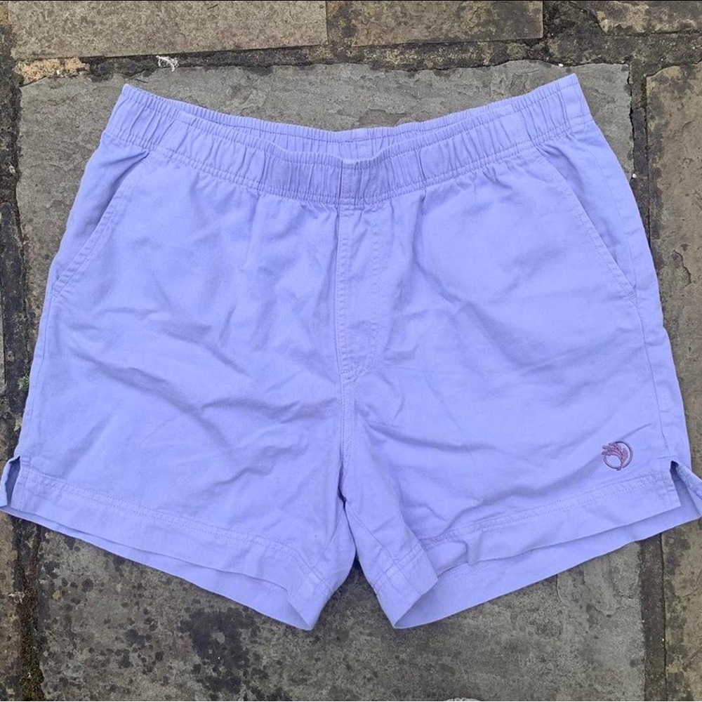Crazy Shirts Lavender Dyed Shoreline Twill Shorts